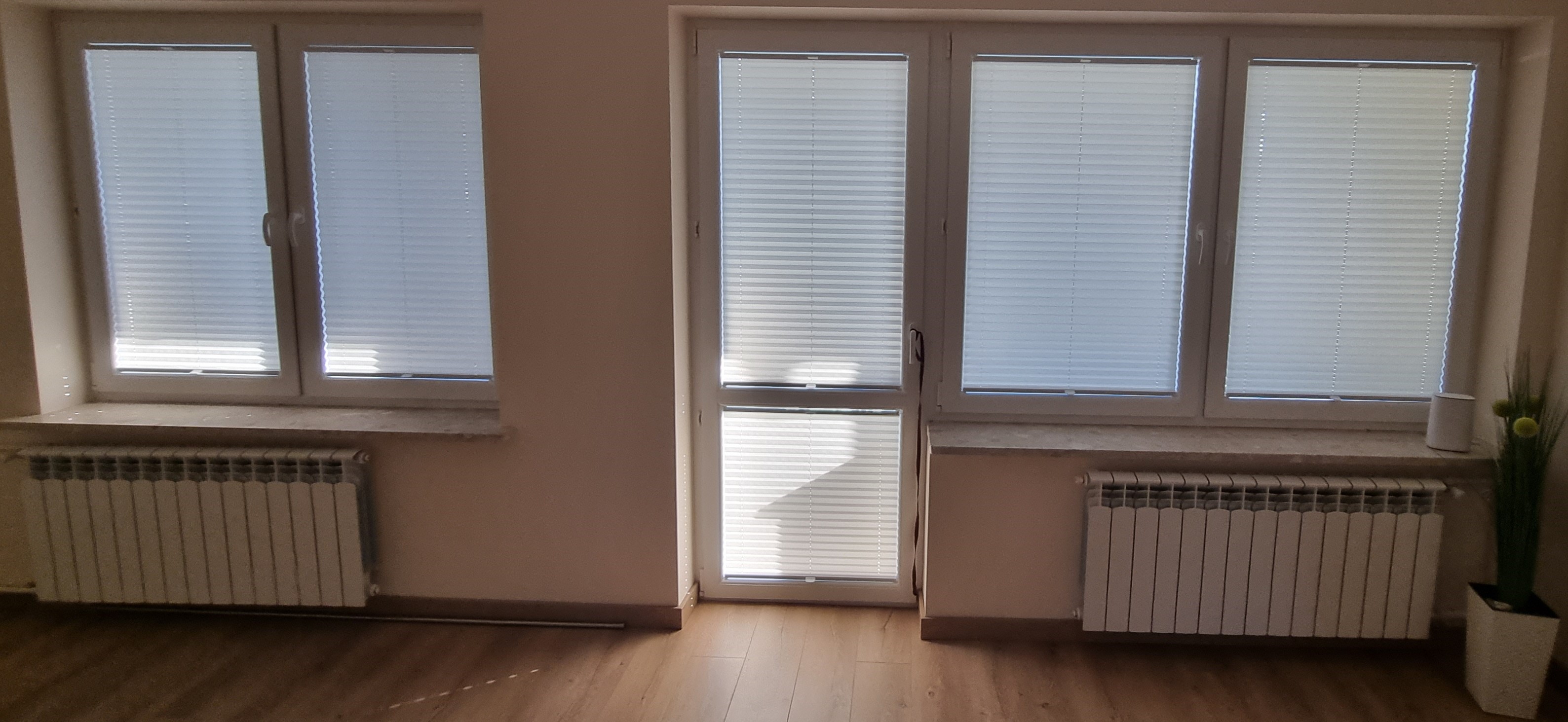 Żaluzje plisowane